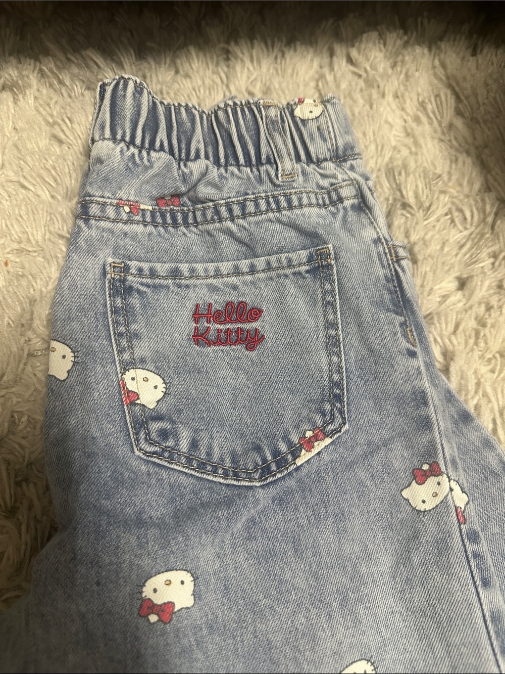 H&M Hello Kitty Girls Denim Jeans
